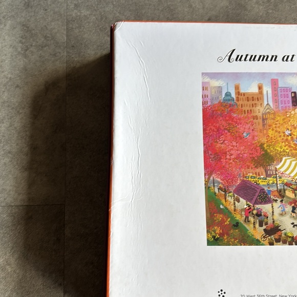Galison Autumn at the City Market 1000 Puzzle - Picture 3 of 4